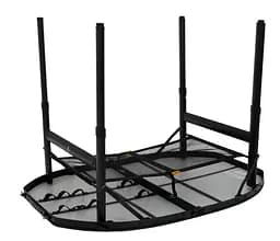 Стіл Bo-Camp Northgate 100x70 см Black/Grey (1404189) (DAS303263) - мініатюра 7