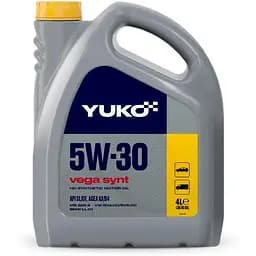Автомобільна моторна олива Yuko VEGA SYNT 5W-30 4л (4823110401460)