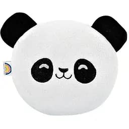 Подушка-грелка Papaella Панда с семенами льна 18х16 см белый (8-33270 белый)