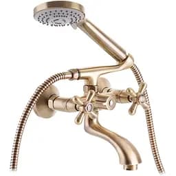 Смеситель для ванны Haiba Dominox 142 Euro Бронзовый (HB3938)