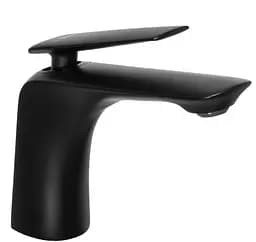 Змішувач для умивальника Rea Jager низький black REA-B5121 Чорний матовий