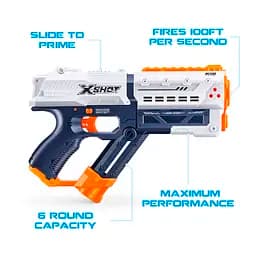 Скорострільний бластер Zuru X-Shot Excel New Chaos Meteor, 12 куль (36282R) - мініатюра 3