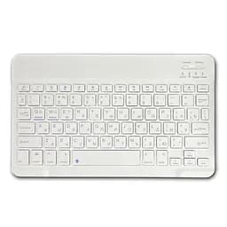 Бездротовий комплект Primo NB01 Bluetooth клавіатура і мишка White - мініатюра 3