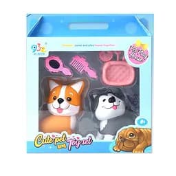 Набір Собака, 2 шт., 8 см, аксесуари, наліпки, 20x22x6 см