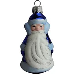 Ялинкова прикраса Санта Шоп Сніговій скло (4820001155112)