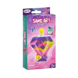 Набор для рисования песком "Сердце" Bambi 8938-9-4 колба, 3 цвета