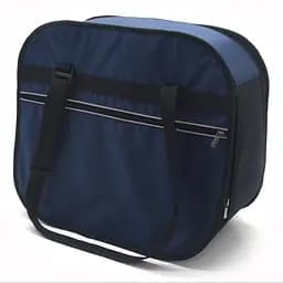 Сумка переноска Полли для кошек и малых пород собак Zoo-hunt №0 22х37х33 см синяя