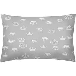 Наволочка Cosas Grey Crown 50х70 см (Crown_Grey_50)
