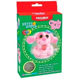 Маса для ліплення Paulinda Super Dough Circle Baby Пес рожевий (PL-081177-5)