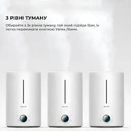 Зволожувач повітря з УФ-лампою Deerma 5L DEM-F628S - мініатюра 9