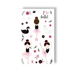 Набір тимчасових татуювань Балерина Tattooshka EC-402