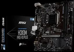 Материнская плата MSI H310M Pro-VD Plus LGA 1151v2 (H310M PRO-VD PLUS) Б/У