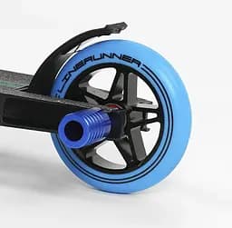 Самокат трюковий Best Scooter 50х10х82 см Чорно-блакитний 000231691 - мініатюра 5