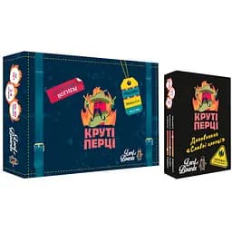 Настільна гра Lords of Boards Круті Перці з доповненням Славні Хлопці (укр.) + унікальне промо! (LOB2204UA+1)