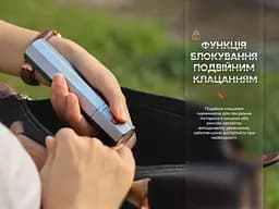 Ліхтар ручний Fenix E-CP блакитний - мініатюра 10