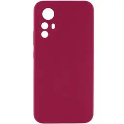 Чохол Ummi Silicone Cover Lakshmi Full Camera AA для Xiaomi Redmi Note 12S Бордовий/Marsala