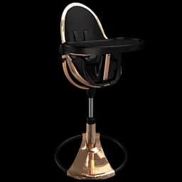 Стільчик для годування Bloom Fresco Rose gold/Midnight black (U10515-GRB\E10516-MBL) - мініатюра 4