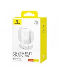Мережевий зарядний пристрій Baseus GaN5S Fast Charger 1C 20 W EU P10162503213-00 Білий - мініатюра 2