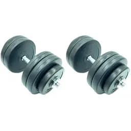 Гантели наборные Newt Rock Pro композитные в пластиковой оболочке-R 2 шт.