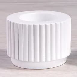 Свічник круглий МВМ My Home SK-37 74х55 мм (SK-37 WHITE) - мініатюра 3