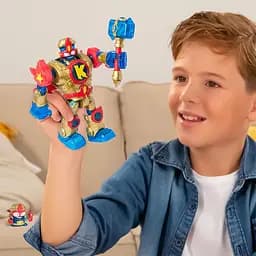 Ігровий набір Disney Doorables Супербот Голден Армор SuperThings S PSTSP116IN90 робот, казум-кид, фігурка - мініатюра 5