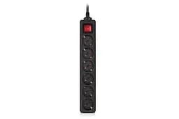 Фільтр живлення REAL-EL RS-6 Protect M 1.8м Black (EL122300032) - мініатюра 7