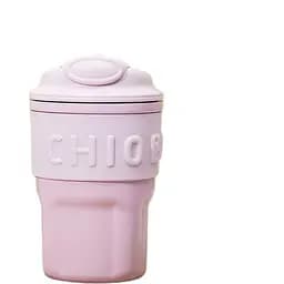 Термокружка Chiobbe 450 мл с трубочкой, сиреневый Yiwu HP-14-18V