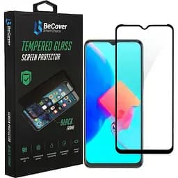Захисне скло BeCover для Tecno Spark 8C (KG5n) Black (708161)