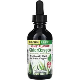 Концентрат хлорофілу Herbs Etc. ChlorOxygen без спирту зі смаком м'яти 59 мл