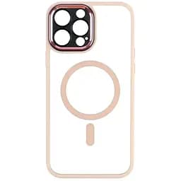 Чохол Creative TPU PC Metal Calais MagSafe Apple iPhone 13 Pro Max Pink
