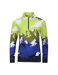 Термофутболка дитяча Alpine Pro Stanso 140-146 Синій-Зелений