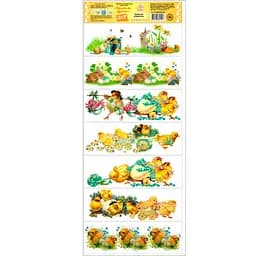 Термозбіжна рукав-етикетка Добрик Кролики та Курчата 1 шт.