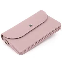 Женский кожаный кошелек-клатч ST Leather 19х9.5х2.5 см acs0015825