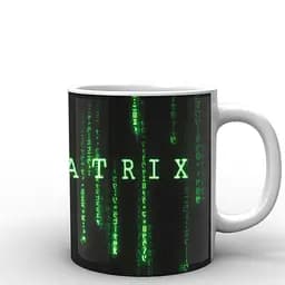 Кухоль GeekLand Матриця The Matrix напис MX.002.01 330 мл білий