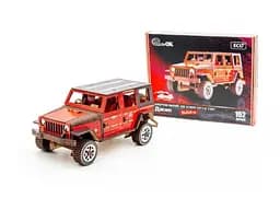 Дерев’яний 3D конструктор Джип, Puzzleok (25162), 162 дет.