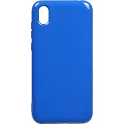 Чохол-накладка Toto Mirror TPU 2 mm Case HuAwei Y5 2019 Blue