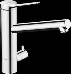 Смеситель для кухни Hansgrohe Zesis M33 200 1jet с зопорным клапаном хром 74808000 Хром