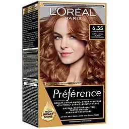 Стійка фарба для волосся L'Oreal Paris Preference 6.35 Havana Light Amber 174 мл