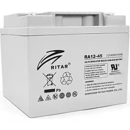 Акумулятор Ritar AGM RA12-45, Gray Case, (12V 45.0Ah)