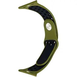 Ремешок Apple Watch Nike Sport 42/44/45/46/49 мм Olive Черный S