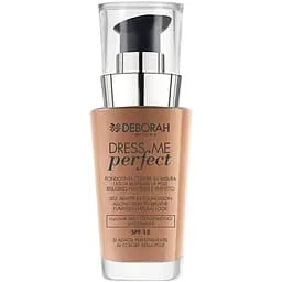 Тональная основа для лица Deborah Dress Me Perfect Foundation SPF15 тон 04 (Apricot) 30 мл