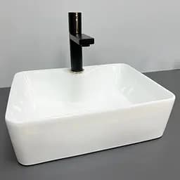 Умивальник VBI Forli S white накладний VBI-011101, Білий - мініатюра 2
