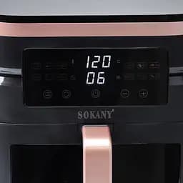 Аерофритюрниця безмасляна Sokany SK-10033 7 л електрична з сенсорним керуванням 1800 Вт - мініатюра 4