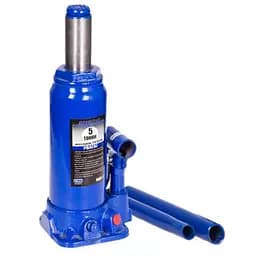 Домкрат гідравлічний телескоп 5т в коробці. min 216мм - max 413мм(DB-05004)