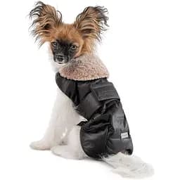 Попона для собак Pet Fashion Ted XS-2 чорно-сіра - мініатюра 4