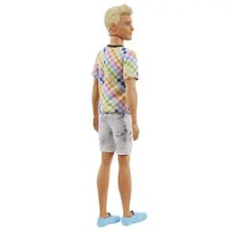 Лялька Barbie Кен Модник в картатій футболці (GRB90) - мініатюра 2