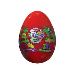 Набір творчості Тісто для ліпки Master Do Dinosaurs Eggs, укр, Danko Toys