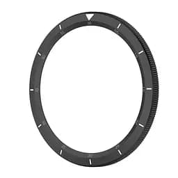 Безель металевий Sikai для смартгодинника Xiaomi Watch S3/S4 Black-white + захисне скло - мініатюра 4