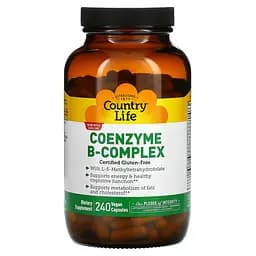Коензим B-комплекс Country Life Coenzyme B-Complex 240 капсули