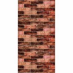 R179-2-3 Панель стінова Sticker Wall в рулоні 3D 700мм x 3.08м x 2мм BROWN цегла D SW-00002537